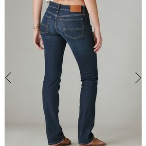 Lucky Brand Women's Mid Rise Sweet Straight Jeans, Longhorn Cut Wash Easy Rider